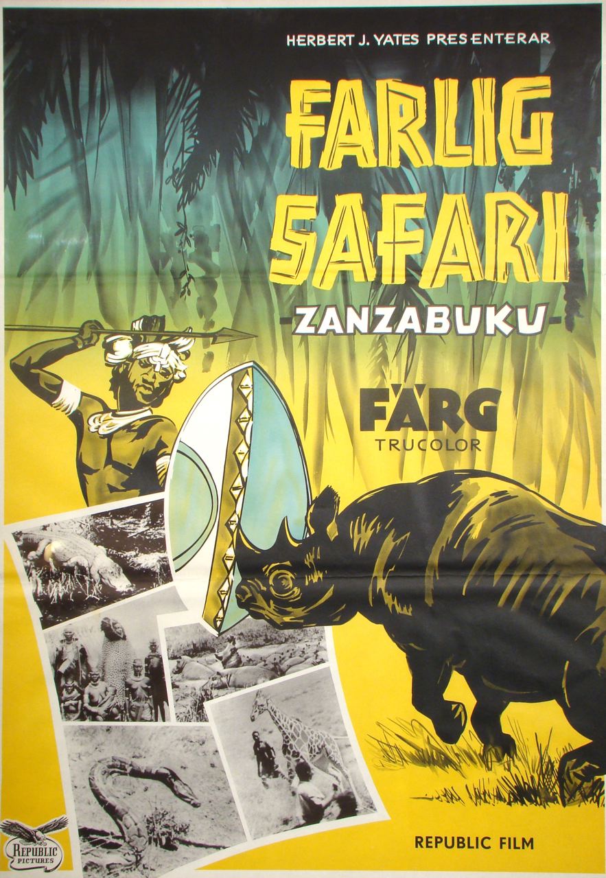 FARLIG SAFARI (POSTER)