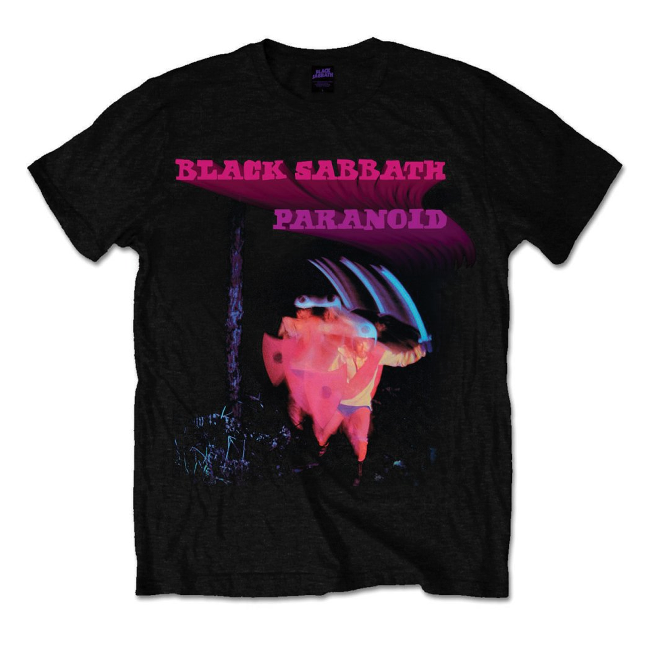 BLACK SABBATH - T-SHIRT, PARANOID MOTION TRAIL