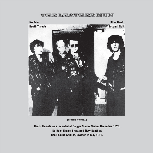 LEATHER NUN - SLOW DEATH, 7" VINYL RE-ISSUE - 2