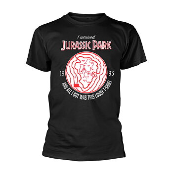 JURASSIC PARK - T-SHIRT,  I SURVIVED JURASSIC PARK