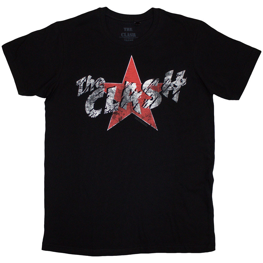 CLASH, THE - T-SHIRT, STAR LOGO - 2