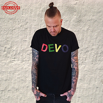 DEVO - T-SHIRT, LOGO
