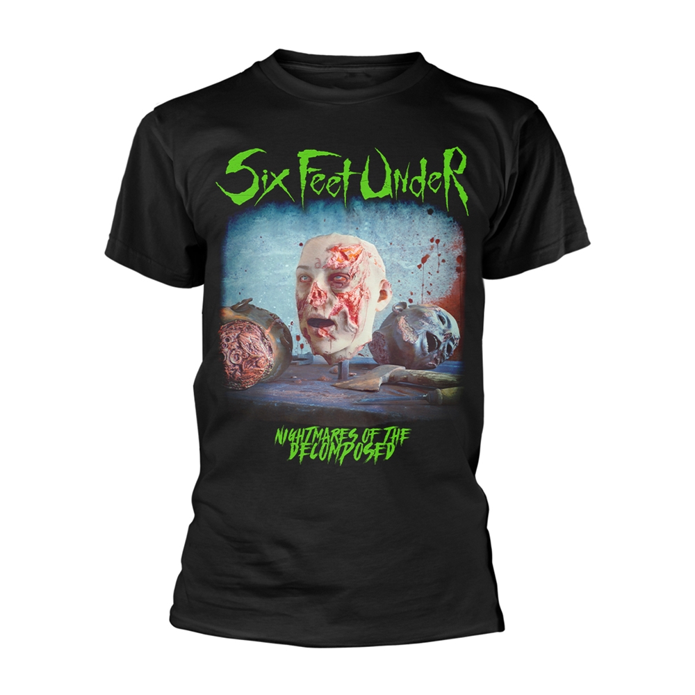 SIX FEET UNDER - T-SHIRT, NIGHTMARES OF THE DECOMPOSED