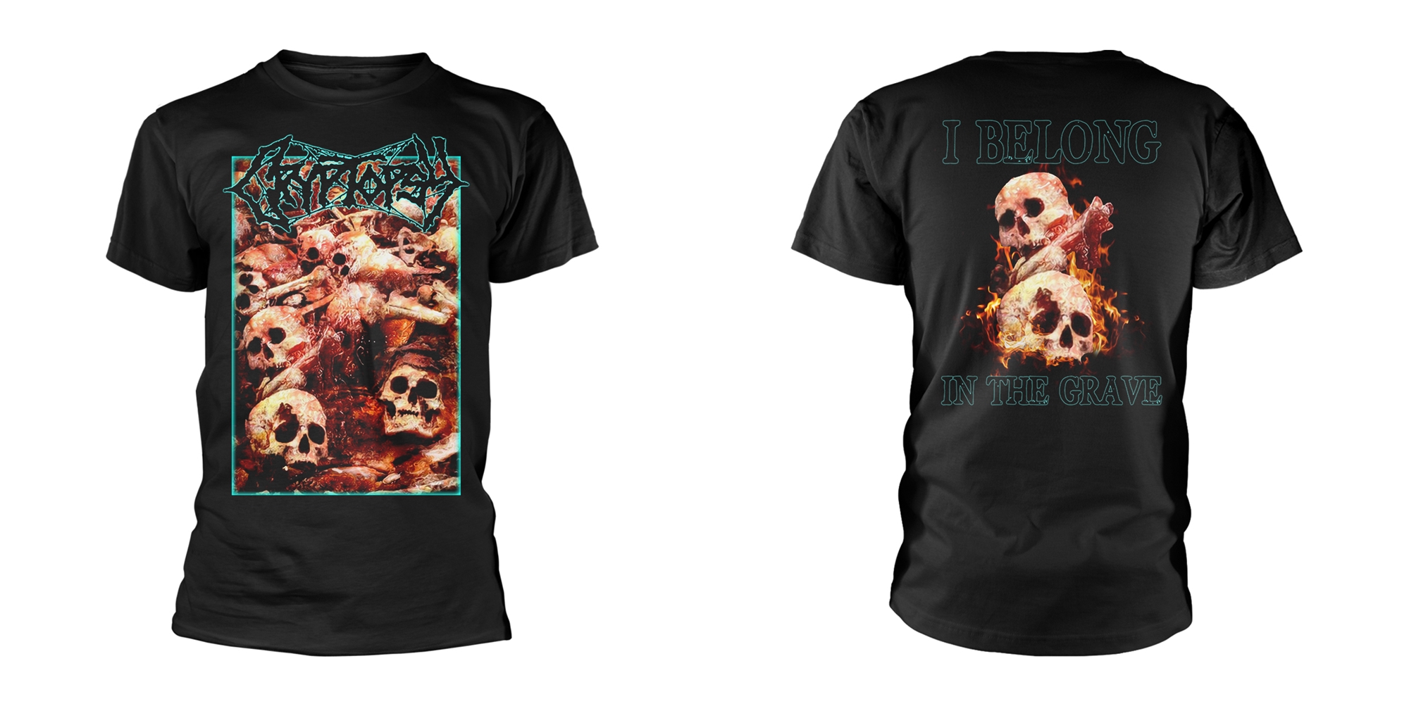 CRYPTOPSY - T-SHIRT, I BELONG IN THE GRAVE