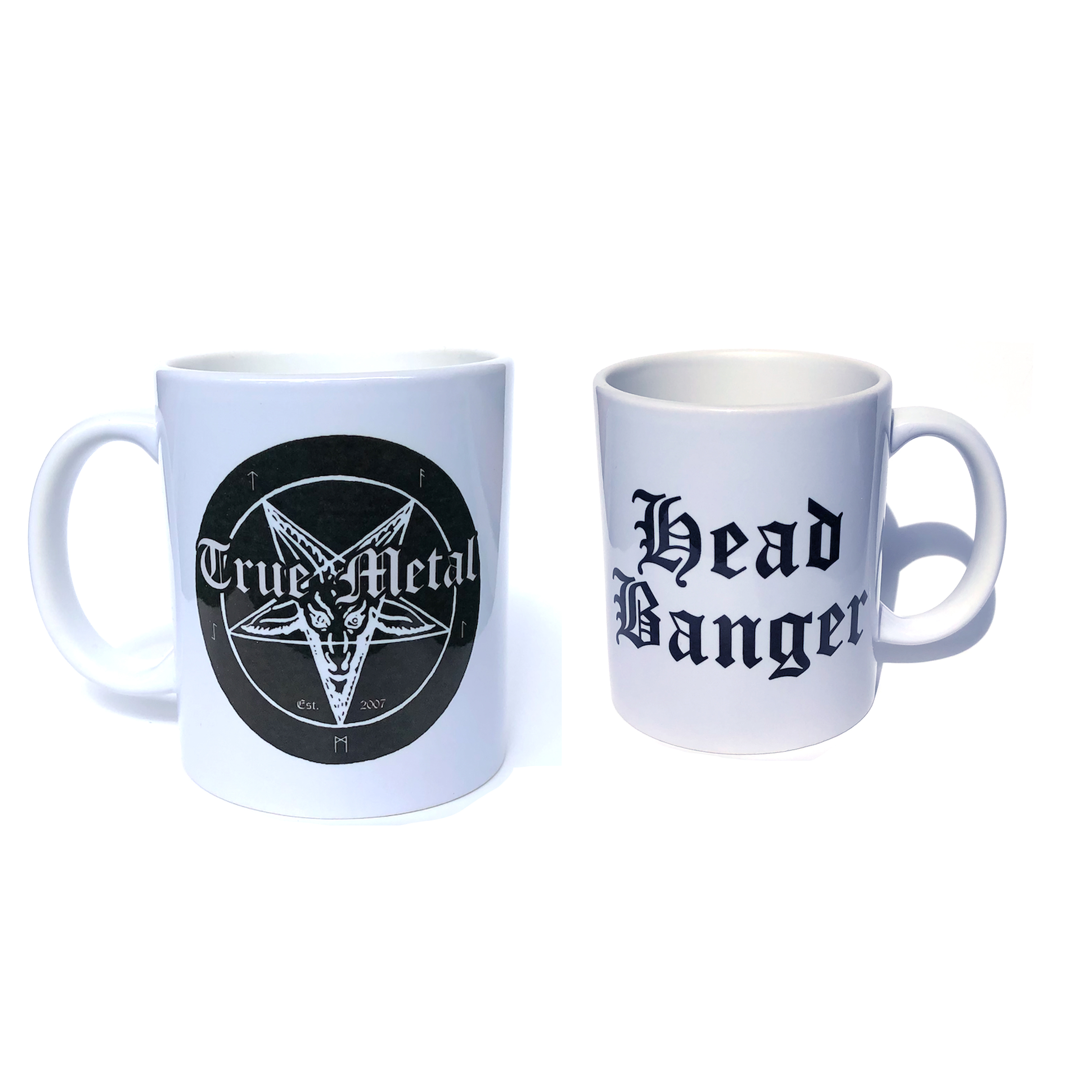 True Metal Brand - Mug, Head Banger (2-pack)