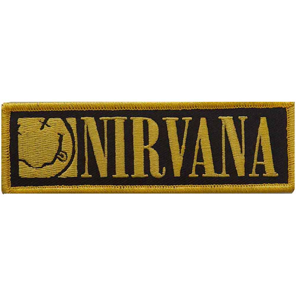 NIRVANA - PATCH, LOGO & HAPPY FACE - 2
