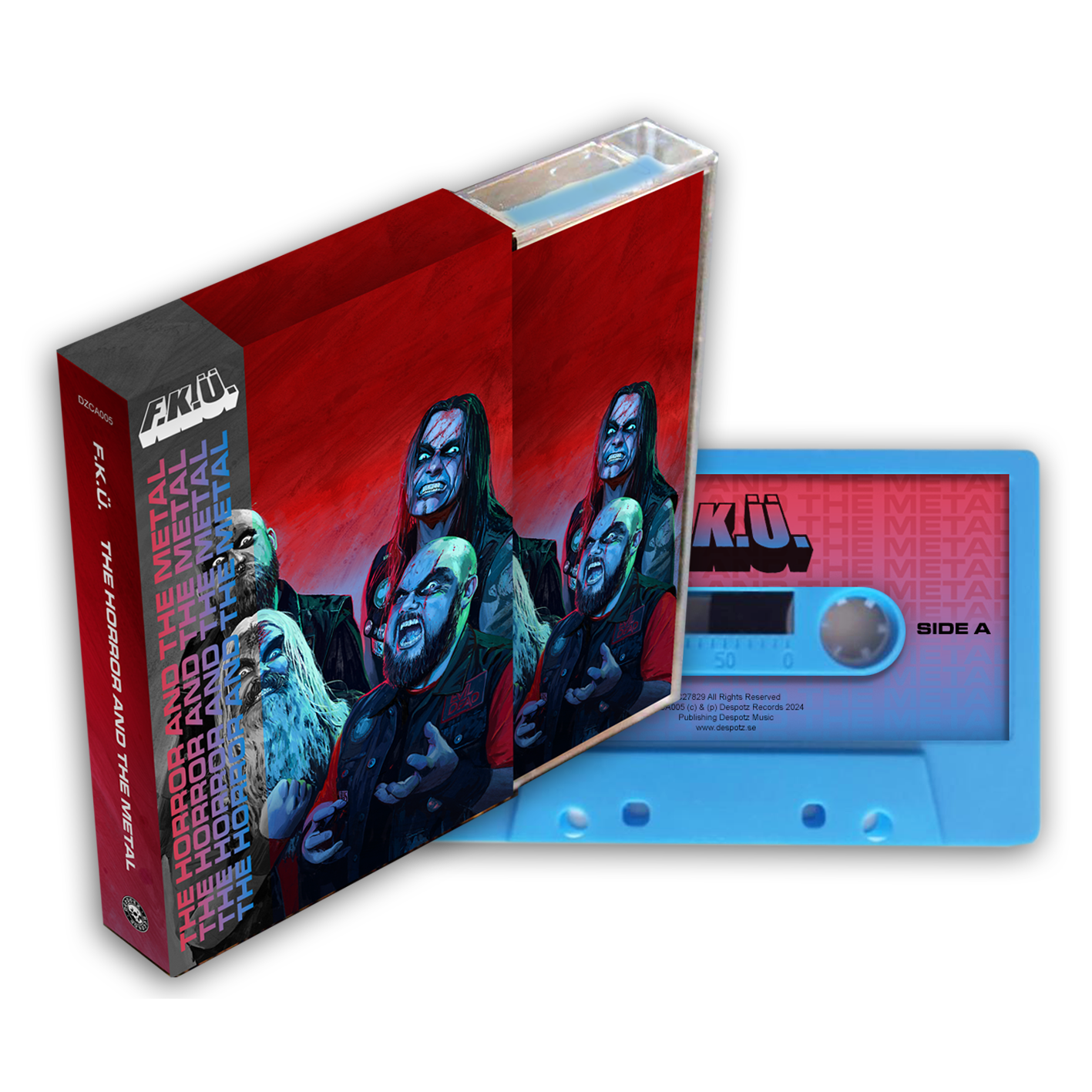 F.K.Ü - THE HORROR AND THE METAL (CASSETTE)