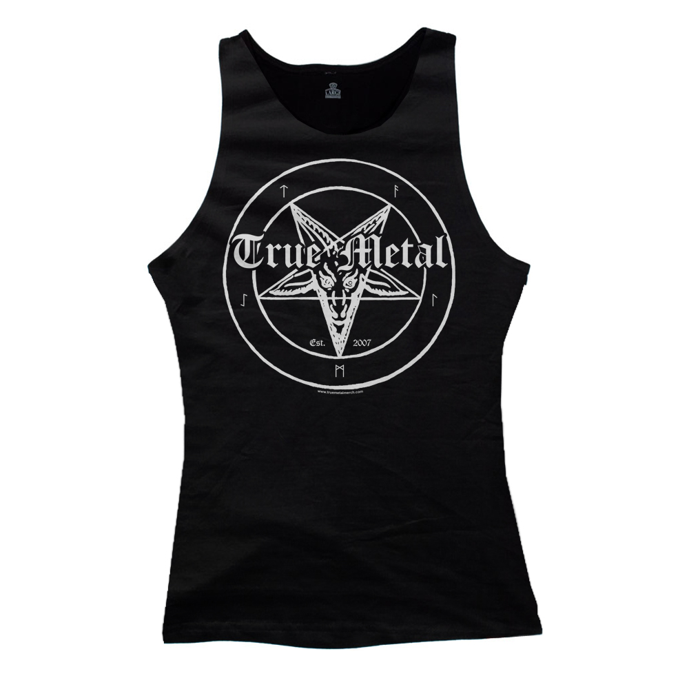 True Metal Brand - Raven Black Lady Tank Top - 4