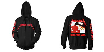 METALLICA - ZIP HOOD, KILL EM ALL