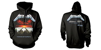 METALLICA - HOODIE, MASTER OF PUPPETS TRACKS
