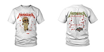 METALLICA - T-SHIRT, ONE LANDMINE