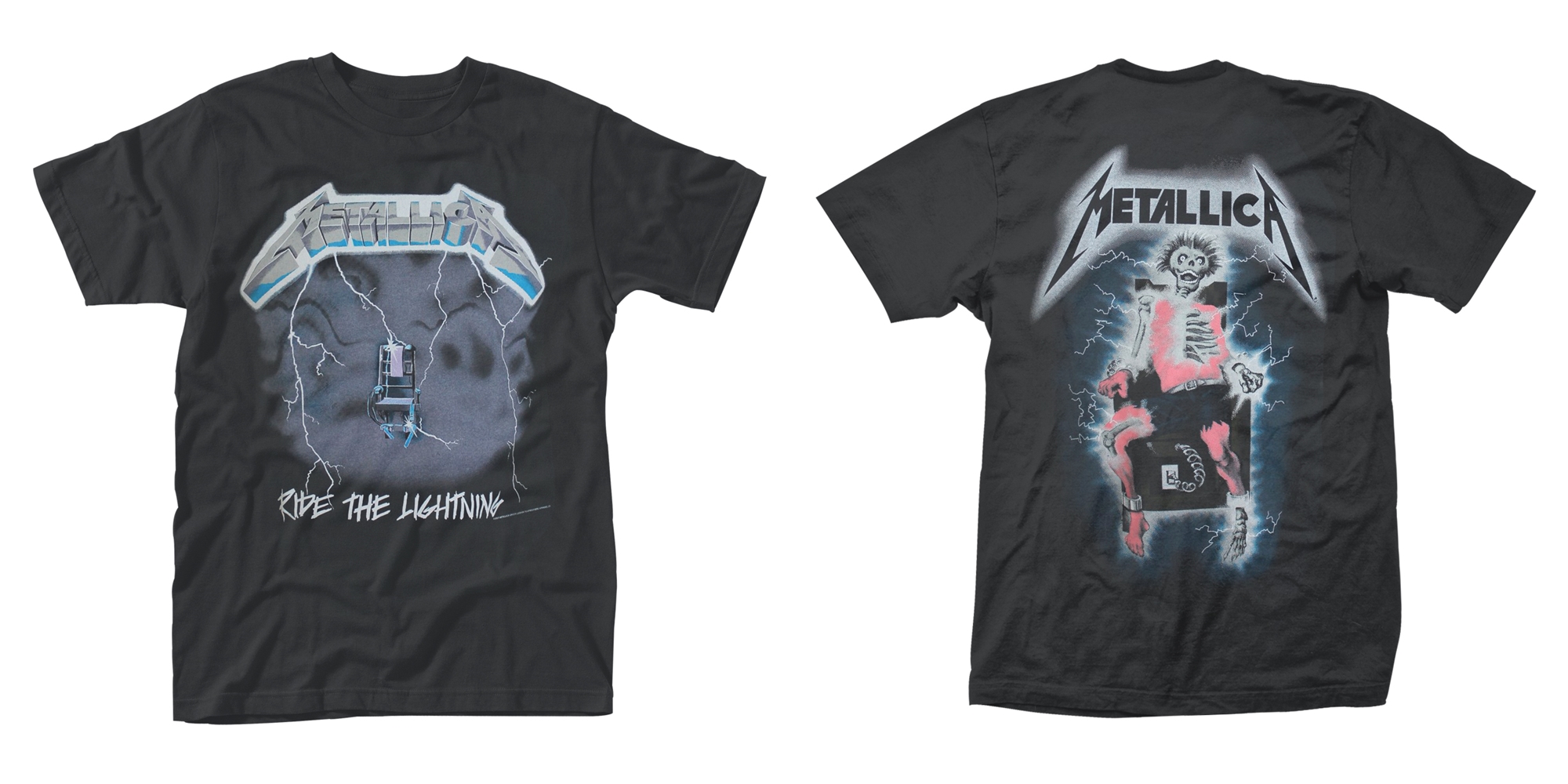 METALLICA - T-SHIRT, RIDE THE LIGHTNING
