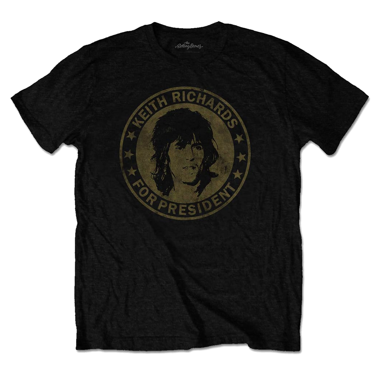 THE ROLLING STONES - T-SHIRT, KEITH FOR PRESIDENT