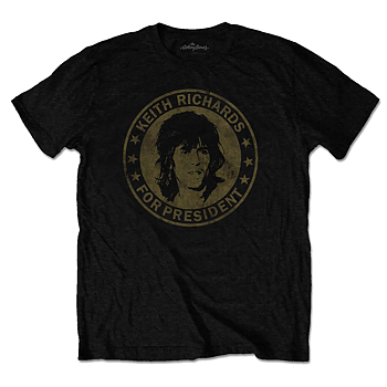 THE ROLLING STONES - T-SHIRT, KEITH FOR PRESIDENT