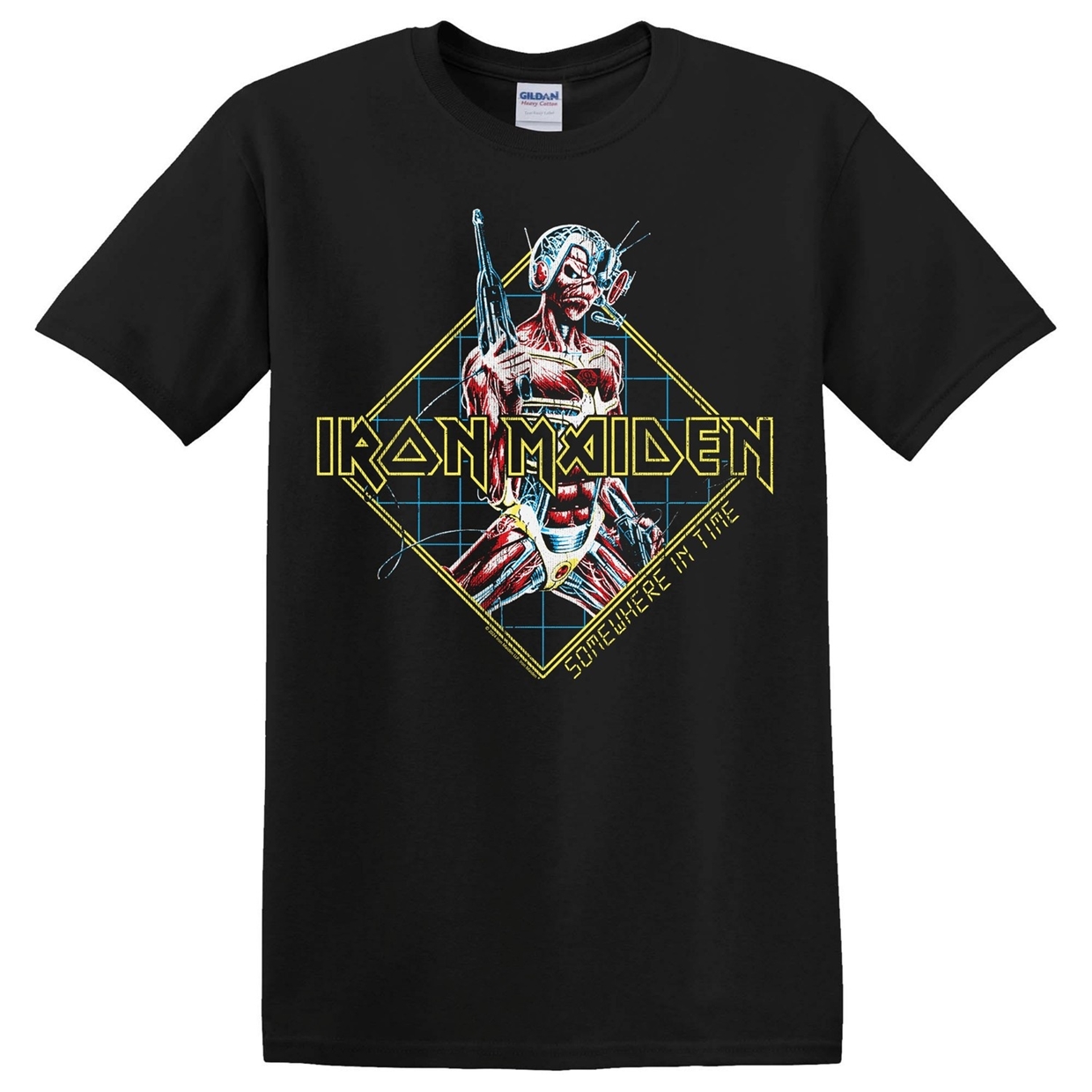 IRON MAIDEN - T-SHIRT, SOMEWHERE IN TIME