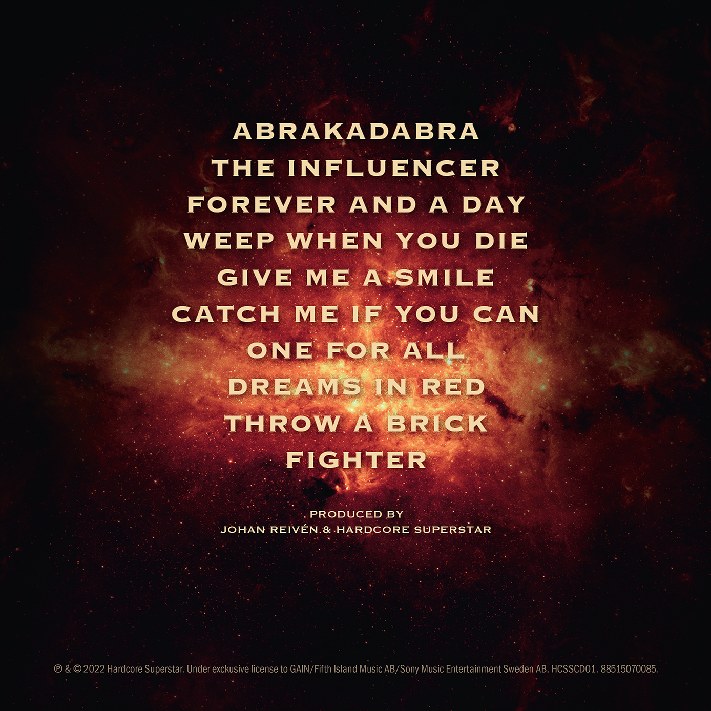 HARDCORE SUPERSTAR - ABRAKADABRA (FIRE MARBLE VINYL LP) - 2