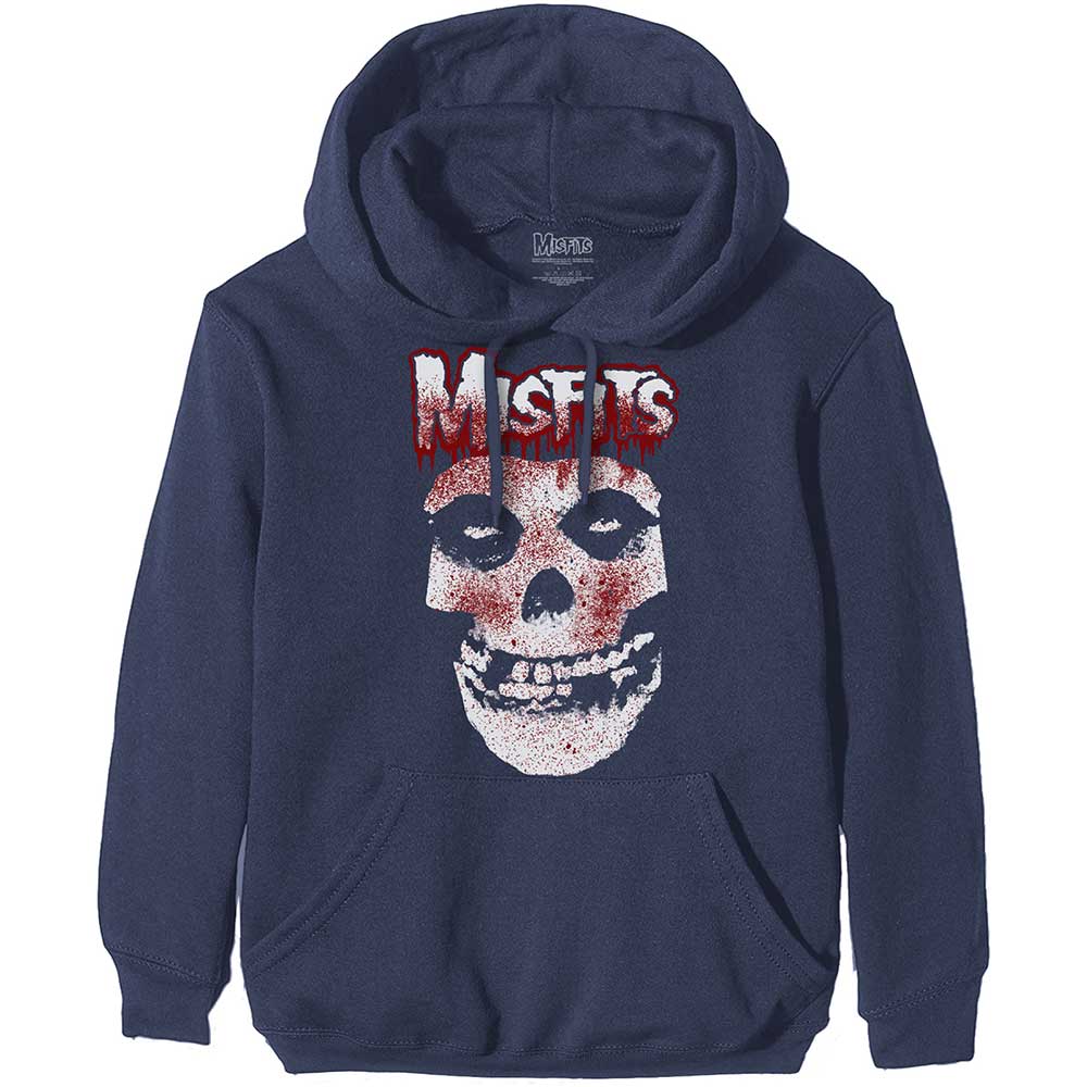 MISFITS - HOODIE, BLOOD DRIP SKULL - 3
