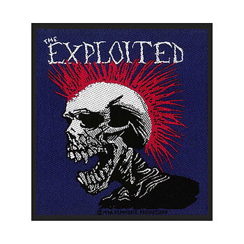 EXPLOITED, THE - PATCH, MOHICAN (LOOSE)