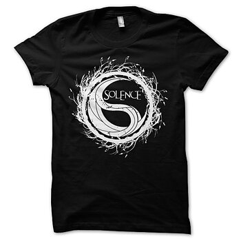 SOLENCE - T-SHIRT, LOGO (SVART)