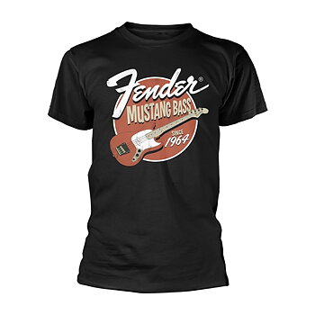 FENDER - T-SHIRT, MUSTANG BASS