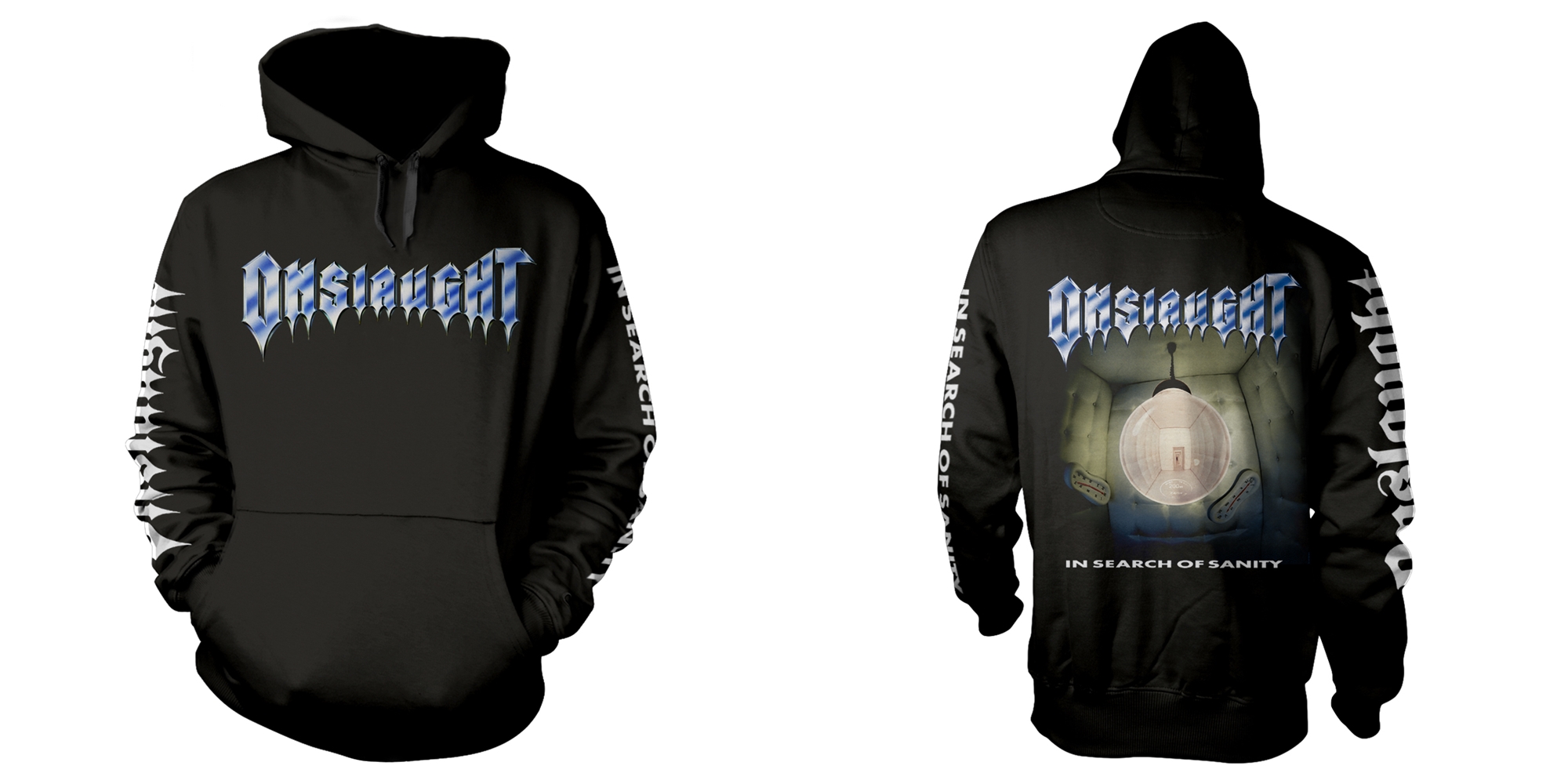 ONSLAUGHT - HOODIE, IN SEARCH OF SANITY