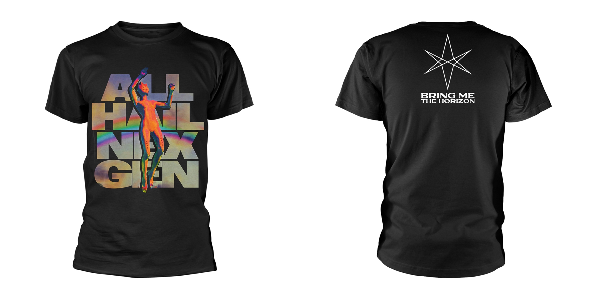 BRING ME THE HORIZON - T-SHIRT, ALL HAIL BLACK