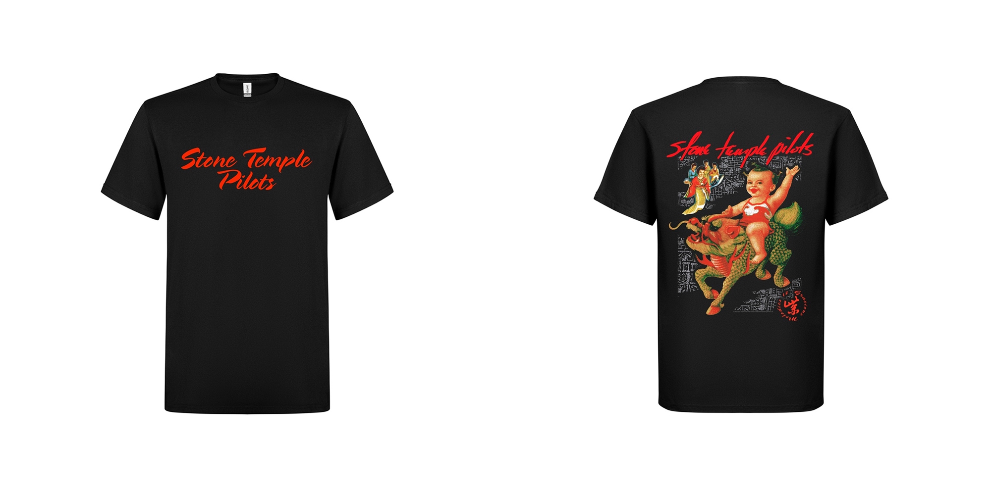 STONE TEMPLE PILOTS - T-SHIRT, PURPLE PILOTS