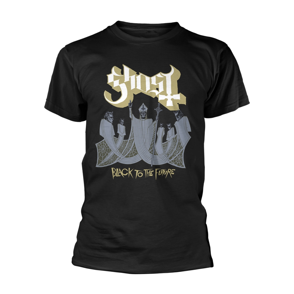 GHOST - T-SHIRT, BLACK TO THE FUTURE 