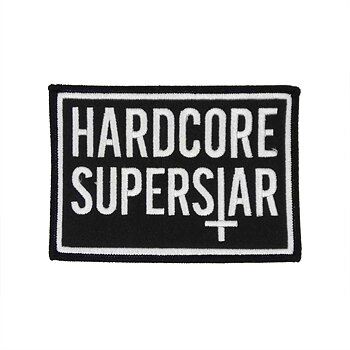 HARDCORE SUPERSTAR - PATCH, CROSS LOGO