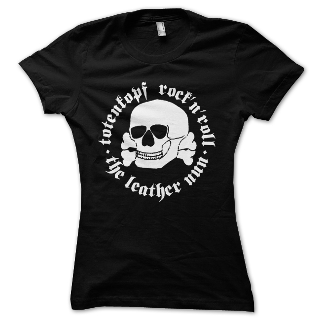 LEATHER NUN - GIRLIE, SKULL