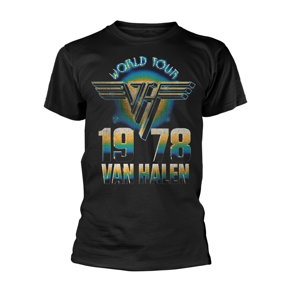 VAN HALEN - T-SHIRT, WORLD TOUR '78