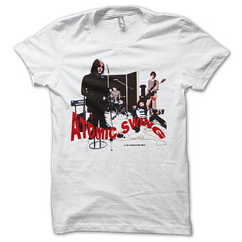 ATOMIC SWING - T-SHIRT, A CAR CRASH IN THE BLUE
