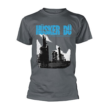 HUSKER DU - T-SHIRT, DON'T WANT TO KNOW IF YOU ARE LONELY (CHARCOAL)