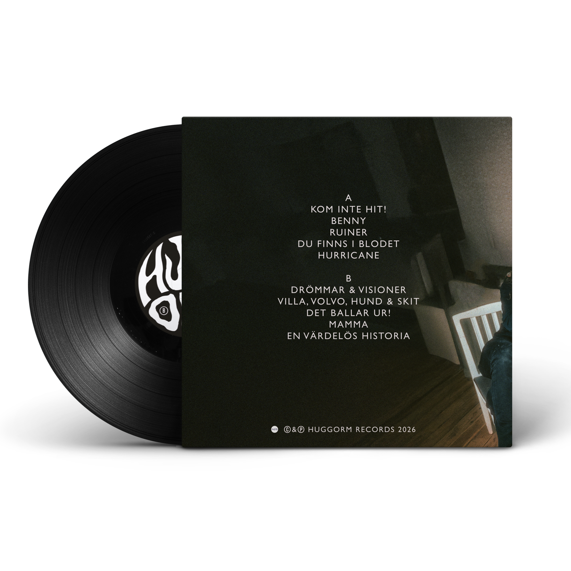 HUGGORM - EN VÄRDELÖS HISTORIA (VINYL LP)  - 2