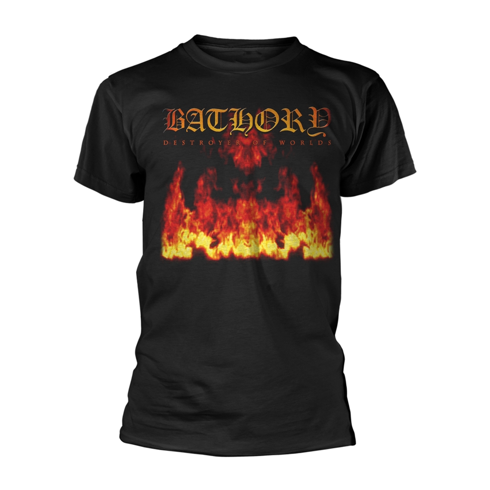 BATHORY - T-SHIRT, DESTROYER OF WORLDS