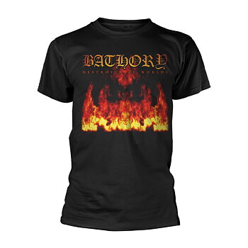 BATHORY - T-SHIRT, DESTROYER OF WORLDS