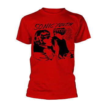 SONIC YOUTH - T-SHIRT, GOO ALBUM COVER (RED)