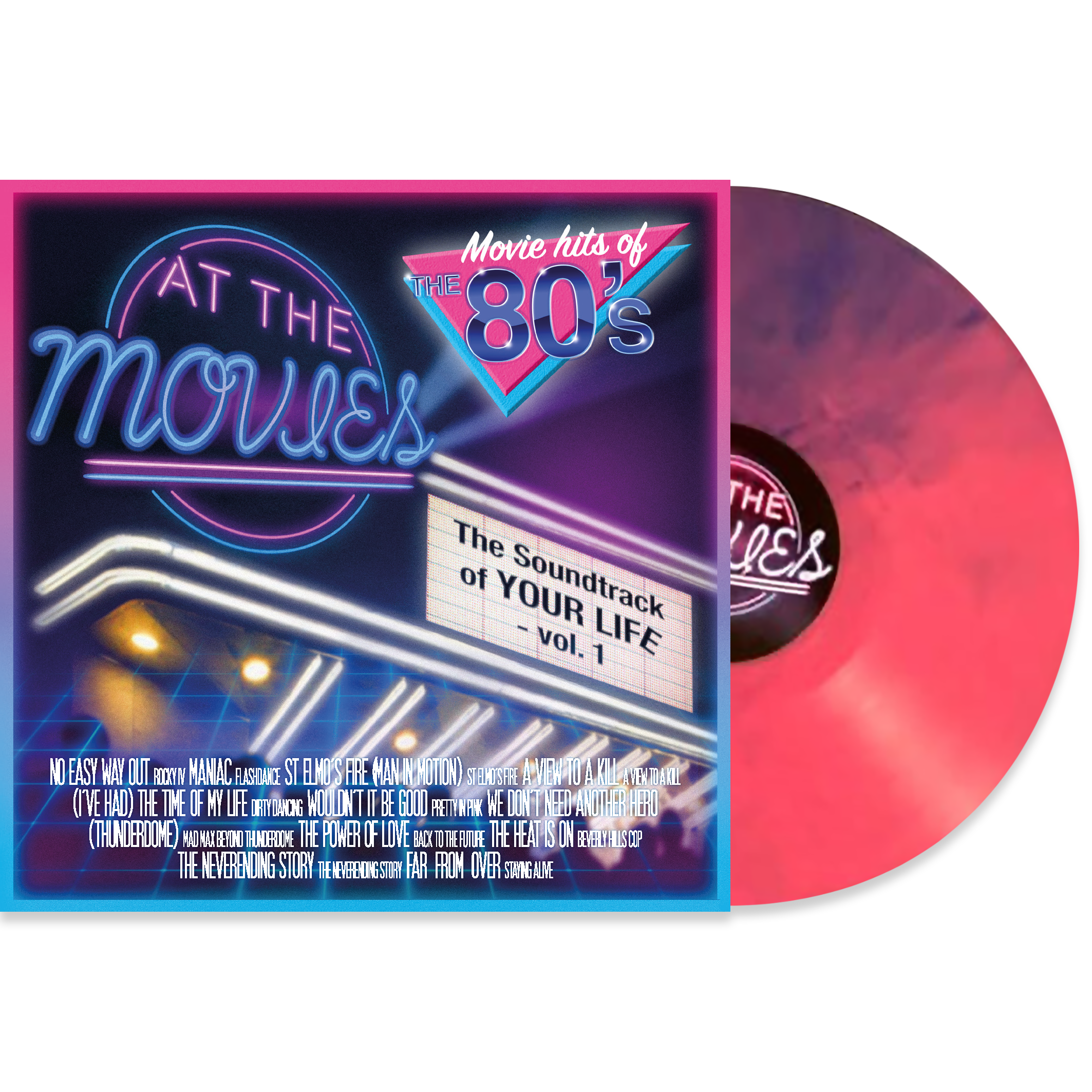AT THE MOVIES - THE SOUNDTRACK OF YOUR LIFE VOL.1 (MARBLE VINYL LP)