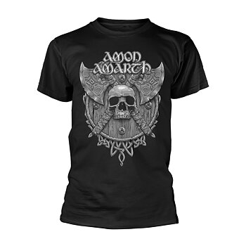 AMON AMARTH - T-SHIRT, GREY SKULL