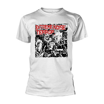 EXTREME NOISE TERROR - T-SHIRT, HOLOCAUST (WHITE)