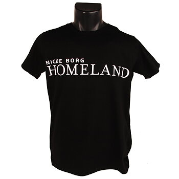 NICKE BORG - T-SHIRT, HOMELAND LOGO