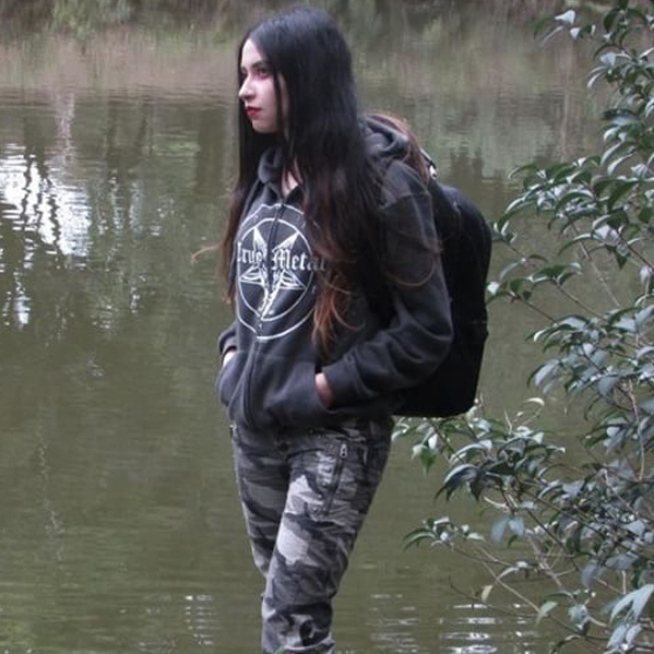 True Metal Brand - Occult Grey Zip-Hood - 4