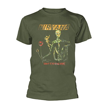 NIRVANA - T-SHIRT, REFORMANT INCESTICIDE (GREEN)