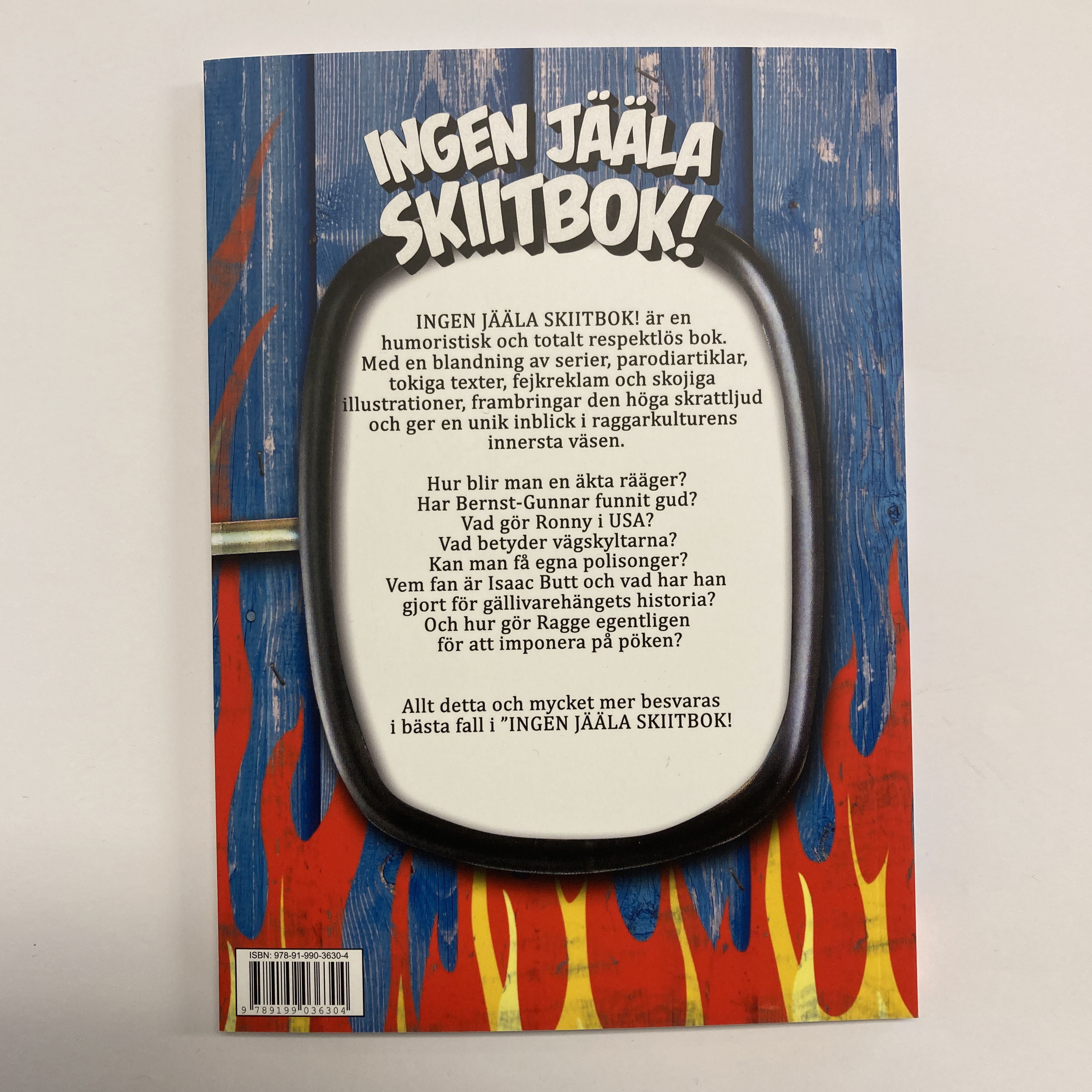 RONNY & RAGGE - INGEN JÄÄLA SKIITBOK (BOK), SIGNED - 6