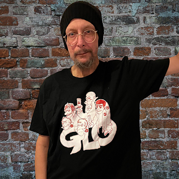GLO - T-SHIRT, CARTOON