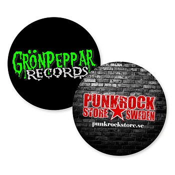 PUNKROCK STORE / GRÖNPEPPAR REC - STICKER PACK (GRATIS)