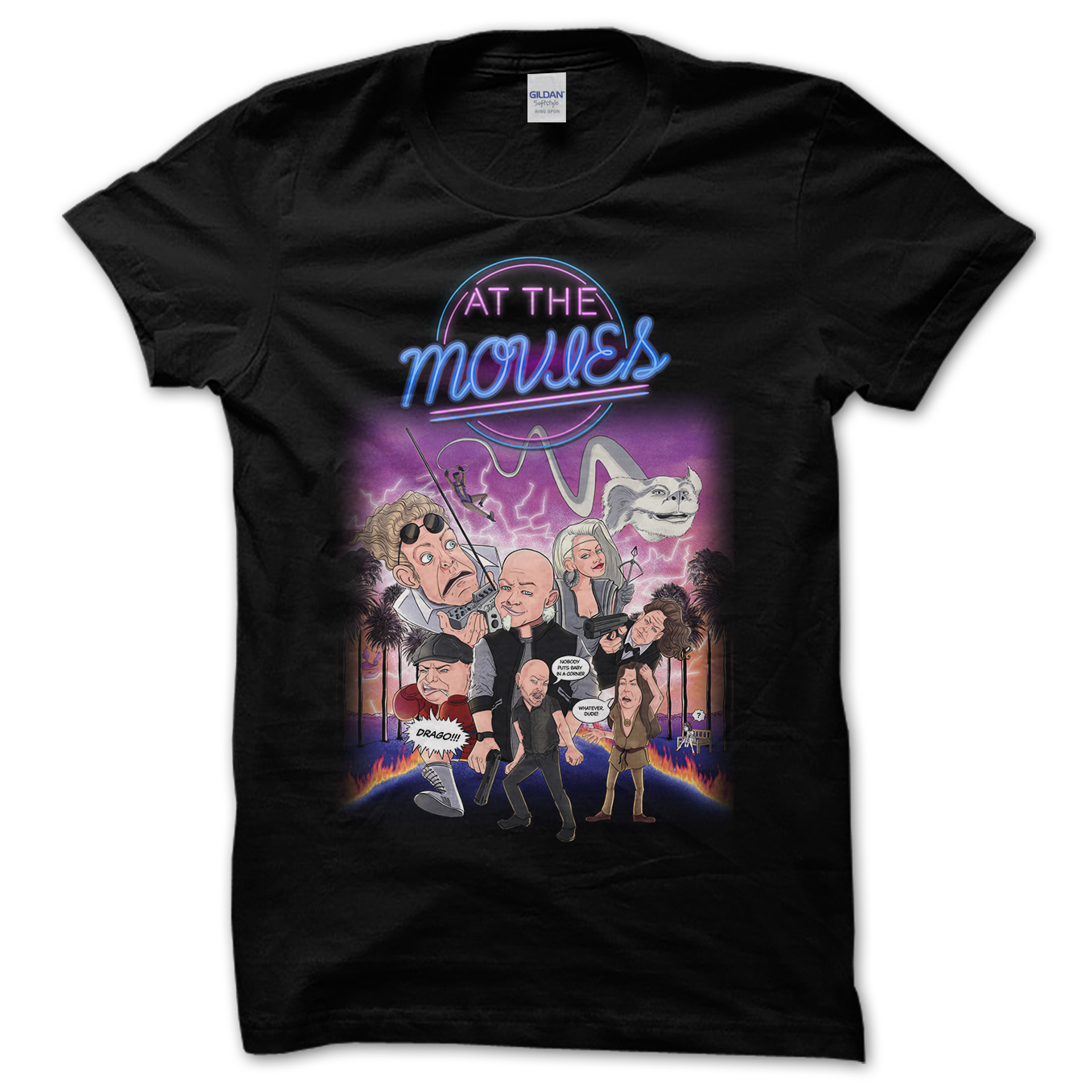 AT THE MOVIES - T-SHIRT & VINYL BUNDLE - 2