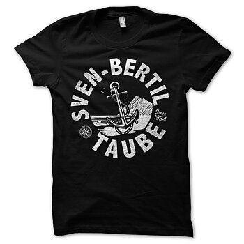 SVEN-BERTIL TAUBE - T-SHIRT, SINCE 1934 (SVART)