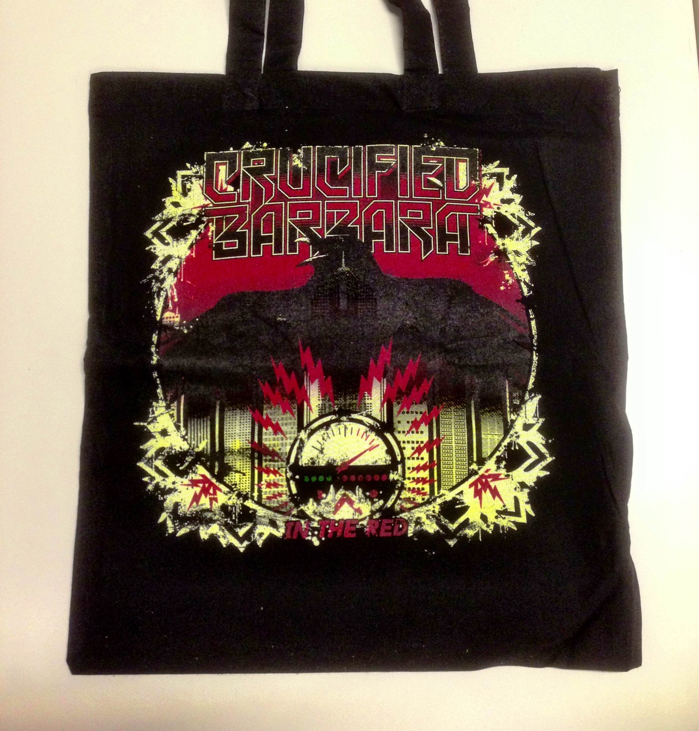Crucified Barbara - Tote bag, In The Red
