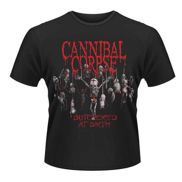 CANNIBAL CORPSE - T-SHIRT, BUTCHERED AT BIRTH (2015)